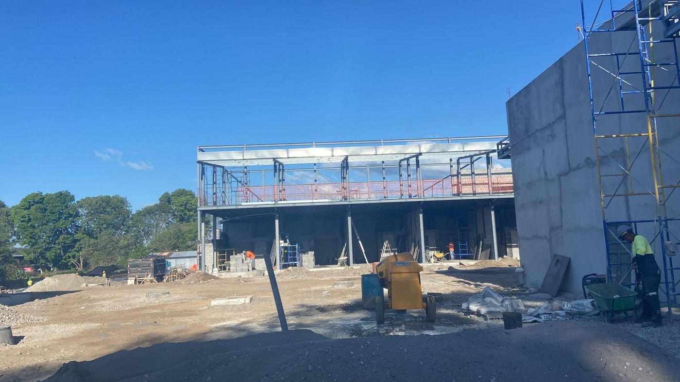 Edificio en construcción del proyecto Coremasa en David